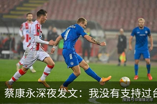 蔡康永深夜发文：我没有支持过台独